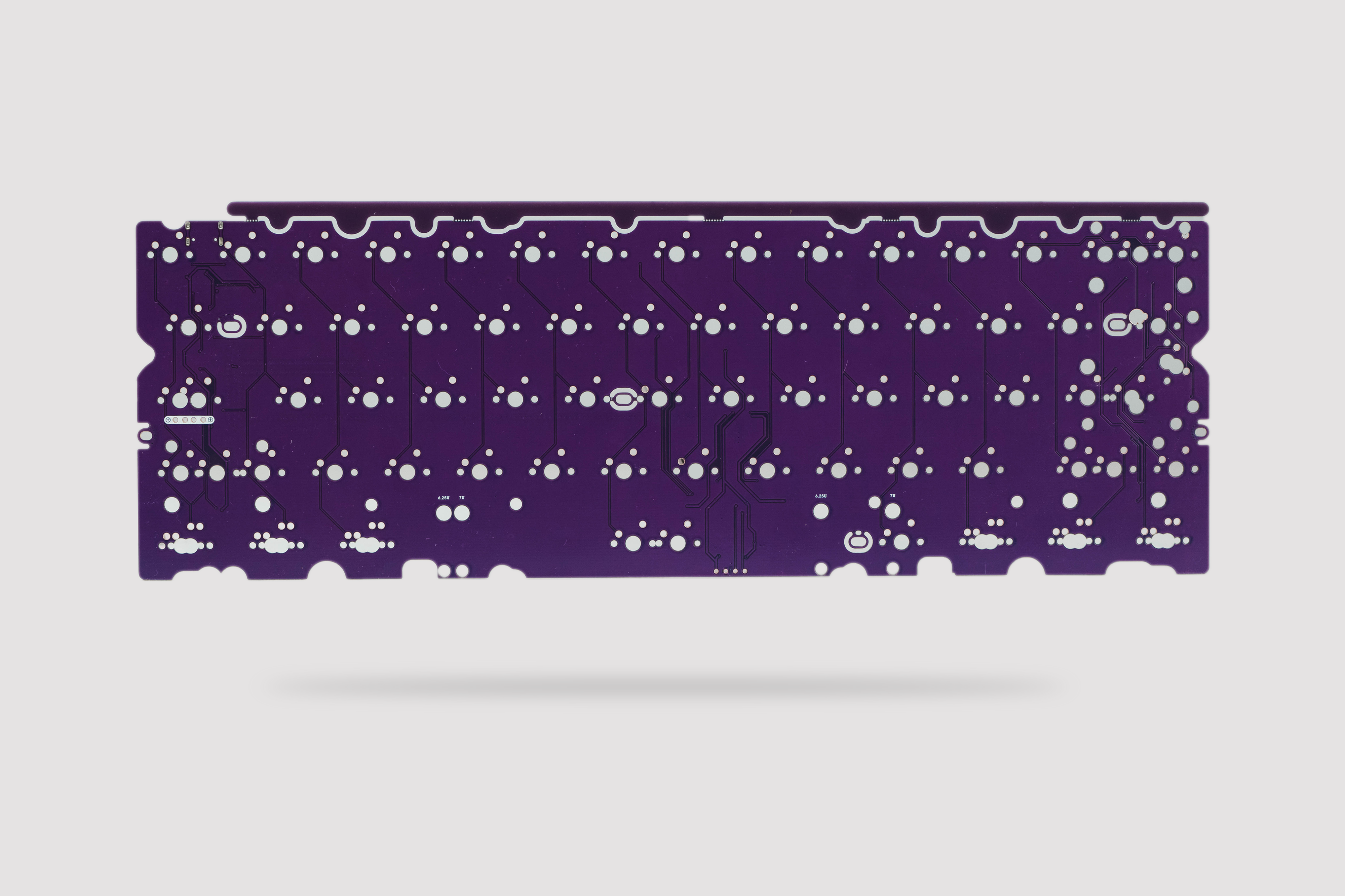 [FR4 | 1.6mm] Mechlovin' Zed60 Rev. 1.2  60% PCB