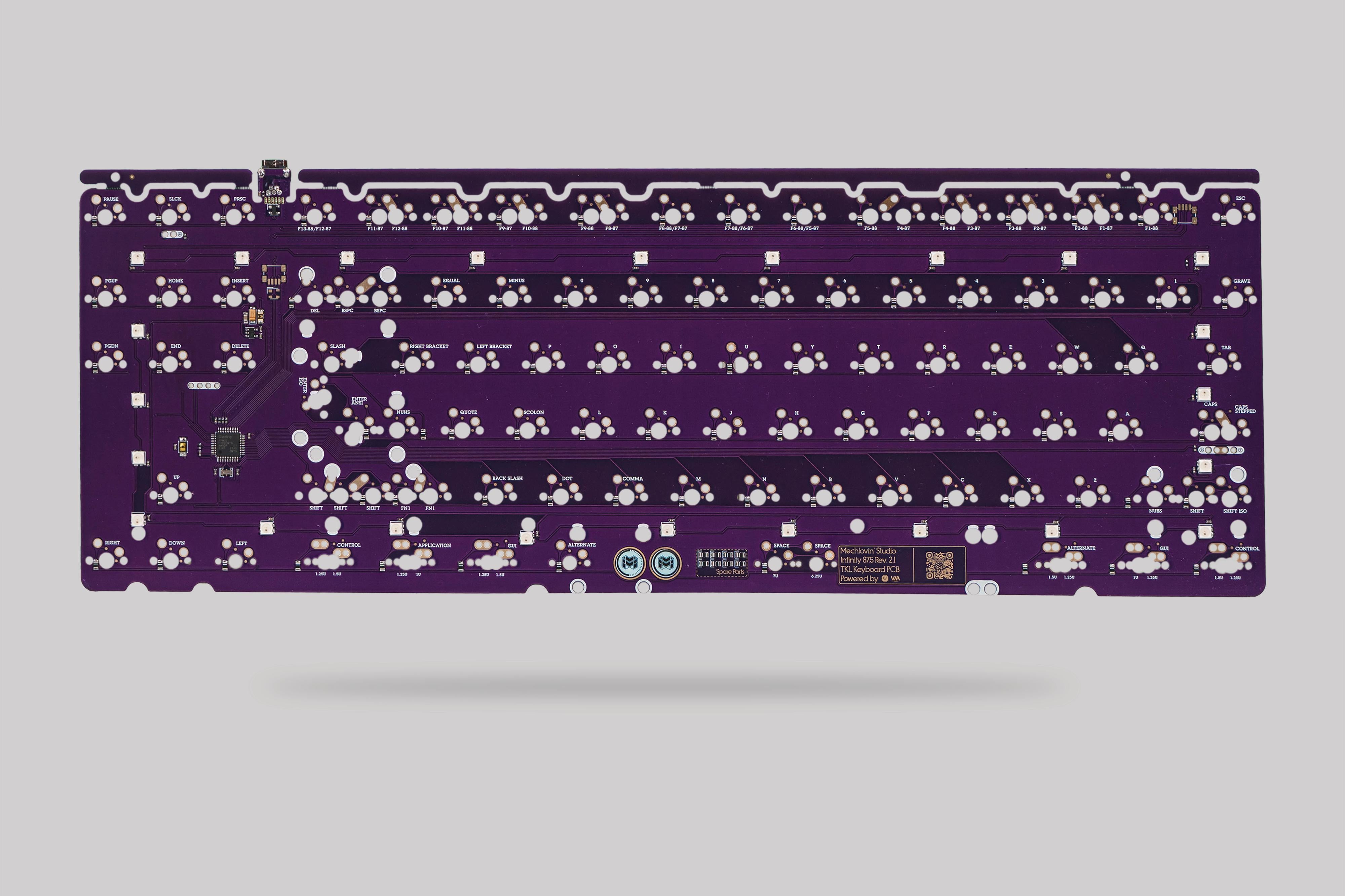 Mechlovin' Infinity 87.5 (87 & 88 TKL Layout) PCB